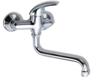 Ferro METALIA Bateria umywalkowa/zlewozmywakowa ścienna 150 mm chrom 55070/T,0 - Baterie umywalkowe Ferro METALIA Bateria umywalkowa/zlewozmywakowa ścienna 150 mm chrom 55070/T,0 - Baterie umywalkowe - miniaturka - grafika 1