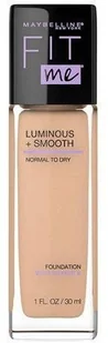 Maybelline Fit Me Luminous + Smooth Foundation rozświetlający podkład do twarzy 125 Nude Beige 30ml 95635-uniw - Podkłady do twarzy - miniaturka - grafika 2