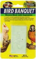 Karma dla ptaków - Zoo Med Bird Banquet, blok do karmy dla ptaków, mieszanka warzyw, 142 g - miniaturka - grafika 1