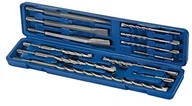 Wiertła - Silverline 633750 12-częściowy zestaw wierteł i dłut udarowych, do systemów SDS Plus 633750 - miniaturka - grafika 1