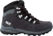 Buty trekkingowe damskie - Jack Wolfskin Refugio Texapore Mid Shoes Women, szary UK 7 | EU 40,5 2021 Trapery turystyczne 4050871-6157070 - miniaturka - grafika 1