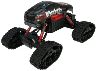 Lean Monster Truck Czerwony 4294 - Zabawki zdalnie sterowane - miniaturka - grafika 3