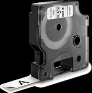 Dodatki do drukarek i skanerów - DYMO RHINO Taśma D1 16959 poliestrowa trwała 12mm x 5,5m - biała/czarny nadruk S0718060 - miniaturka - grafika 1