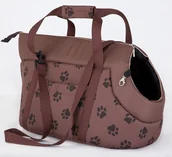 Sprzęt podróżny i transportery dla psów - HOBBYDOG R2 TORBA JASNY BRĄZ W ŁAPKI R2 TORJBL5 - miniaturka - grafika 1
