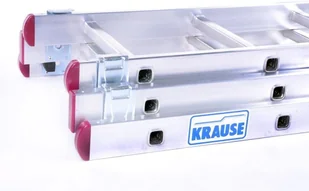 Krause 996 99674930 Drabina aluminiowa 3x7 CORDA wysokość robocza 5,10m) 74930-uniw - Drabiny - miniaturka - grafika 4