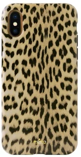 PURO Brak Glam Leopard Cover - Etui iPhone Xs Max (Leo 1) Limited edition (IPCX65LEO1BLK) - Etui i futerały do telefonów - miniaturka - grafika 4