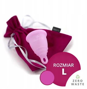Kubeczek Menstruacyjny Zero Waste Róż [L] - Kubeczki menstruacyjne - miniaturka - grafika 2