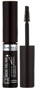 Rimmel Tusz do brwi Brow This Way nr 003 Dark Brown 5ml Coty - Pozostałe kosmetyki - miniaturka - grafika 4