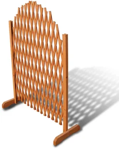 vidaXL Płot kratka 180 x 10 cm zestaw - Ogrodzenia - miniaturka - grafika 2