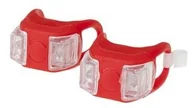 Lampki rowerowe - XC Light Zestaw lamp XC Light 1000F silikonowe 2-Led,3 funkcje czerwone - miniaturka - grafika 1