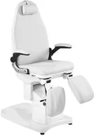 Fotele kosmetyczne - ACTIVESHOP FOTEL Podologiczny Elektr. Azzurro 709a 3 Siln. Biały 10003_109093 - miniaturka - grafika 1