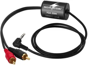 Monacor Transformator liniowy stereo FGA-30M - Akcesoria car audio - miniaturka - grafika 2