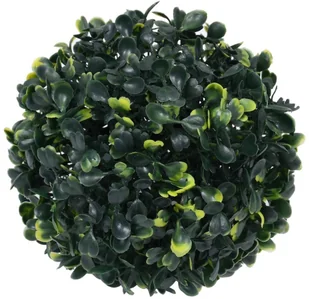 vidaXL Kule sztucznego bukszpanu, 4 szt., 12 cm 315467 - Sztuczne kwiaty - miniaturka - grafika 2