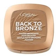 L'Oréal Paris Bronzer Back to z brązu Gentle Matte Bronzing Powder, 9 G 3600523560837 - Bronzery i konturowanie twarzy - miniaturka - grafika 3