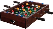 Piłkarzyki - MAKSTOR.pl BRĄZOWA MINI GRA PIŁKARZYKI STOŁOWE 51x31x8 CM STÓŁ PIŁKARSKI 2006020 (20060209) - miniaturka - grafika 1