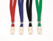 Identyfikatory - Argo S.A Taśma do holderów z zatrzaskiem kolor zielony - miniaturka - grafika 1