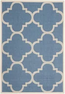 Dywany zewnętrzne - Safavieh cy6243  243  4 mali Dwufunkcyjny Wewnętrzny/zewnętrzny dywan, polipropylenu, niebieski/beżowy, 121x170 x 0.63 cm CY6243-243-4 - miniaturka - grafika 1