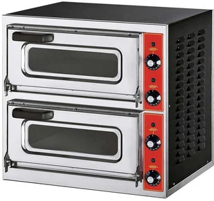 Stalgast Piec do pizzy dwukomorowy GGF 2x40 782120 782100 - Piece, kotły  i płyty grzejne gastronomiczne - miniaturka - grafika 2