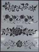 Decoupage - SZABLONY DO MALOWANIA RYSOWANIA NADRUKÓW 29 x 39cm 8 - miniaturka - grafika 1