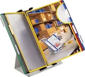 Systemy ekspozycyjne i znaki informacyjne - Tarifold Metalowy nabiurkowy system prezentacyjny 434109 TR 434109 TR - miniaturka - grafika 1