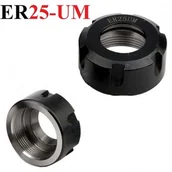 Tuleje - Nakrętka mocująca do tulejek ER25 UM Zaciskowa CNC - miniaturka - grafika 1