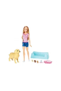 Mattel Barbie Narodziny piesków zestaw z lalką FBN17 - Lalki dla dziewczynek - miniaturka - grafika 9
