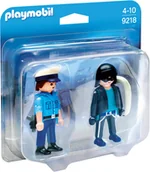 Figurki dla dzieci - Playmobil DUO PACK POLICJANT I ZŁODZIEJ 9218 - miniaturka - grafika 1