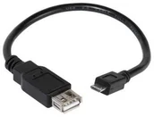 Złącza, przejściówki, adaptery - Vivanco Adapter USB microUSB - miniaturka - grafika 1