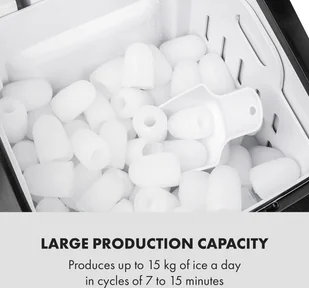 Klarstein ICE11-Partytime-BK - Kostkarki do lodu Klarstein ICE11-Partytime-BK - Kostkarki do lodu - miniaturka - grafika 5