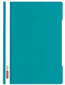 Szkolne artykuły papiernicze - Herlitz Herlitz 50016204 quality skoroszyt z przezroczystą przednią okładką, A4, PP, 10 sztuk caribbean turquoise 50016204 - miniaturka - grafika 1