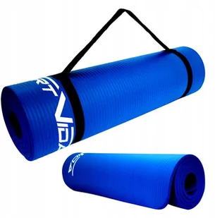 HMS Sportvida mata do fitnessu Nbr 180x60x1cm szary - Maty do ćwiczeń - miniaturka - grafika 9
