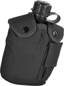 Kuchnia turystyczne i akcesoria - Mil-Tec Manierka z Kubkiem LC2 Czarna 14506000 - miniaturka - grafika 1