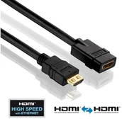 Kable - PureLink PureInstall przedłużacz High Speed HDMI z Ethernet wtyczka-gniazdo 5,0 m PI1100-050 - miniaturka - grafika 1