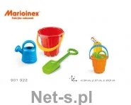 Zabawki do piasku - Mario-Inex Komplet do piasku Zamek z konewką 163 - miniaturka - grafika 1