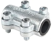 Łączniki, trójniki, kształtki - Gebo Obejma naprawcza DSK 1/2 KGDS012602801 - miniaturka - grafika 1