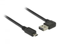 Kable USB - Delock 2 m, USB2.0-A/USB2.0 Micro-B 2 m USB A Micro-USB B Czarny kabel USB,,,,, 85166 85166 - miniaturka - grafika 1
