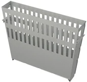 Syfony - Alca PLAST Alcaplast Kosz na zanieczyszczenia stal ocynkowana AVZ-P013 ! - miniaturka - grafika 1