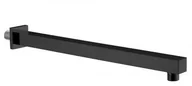 Deszczownice - Sapho Ramię deszczowni ścienne 40 cm czarne matowe SL102 SL102 - miniaturka - grafika 1