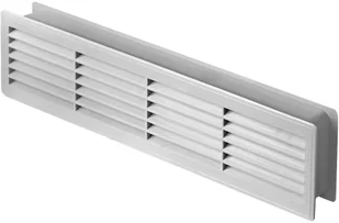 Awenta Osłona wentylacyjna  12 x 44 cm biała - Akcesoria do drzwi - miniaturka - grafika 2