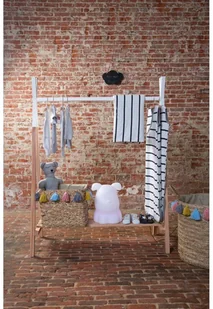 Childhome CHILDWOOD Wieszak Tipi na ubrania, naturalny buk, biały, CLSTIPI - Półki i regały dla dzieci - miniaturka - grafika 3