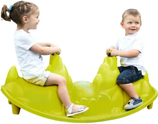 SMOBY Bujak Dwuosobowy Piesek Zielony - Place zabaw - miniaturka - grafika 3