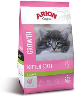 Arion Growth Kitten 35/21 Chicken 2 kg - Sucha karma dla kotów - miniaturka - grafika 2