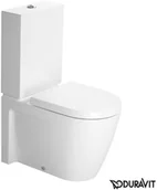 Miski WC - Duravit Starck 2 37x63 cm biała 21450900001 - miniaturka - grafika 1
