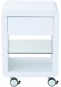 Półki na dokumenty - Phoenix Kontener na kółkach, wysoki połysk, 1 szuflada, 1 półka do odkładania Phönix 808806 we "prana" 808806WE - miniaturka - grafika 1