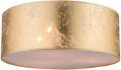 Lampy sufitowe - Globo Lighting Plafon LAMPA sufitowa AMY 15187D abażurowa OPRAWA okrągła wzorki złota - miniaturka - grafika 1
