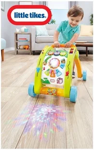 Little Tikes 3w1 Chodzik i stół aktywności PL - Pchacze - miniaturka - grafika 6