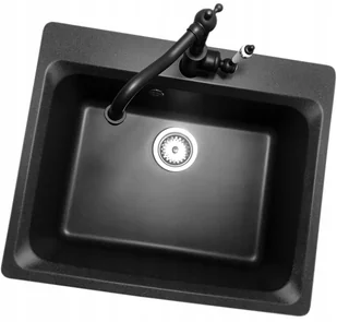 Laveo 6 kolorów Zlewozmywak Granitowy Duża Komora 20 cm - Zlewozmywaki - miniaturka - grafika 28