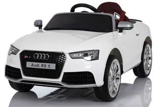 Super-Toys   AUDI RS 5 TRZY SILNIKI, FUNKCJA BUJANIA,MIĘKKIE KOŁA, MIĘKKIE SIEDZENIE, MOCNY/RS5 AUDI-RS-5-CZERWONE - Pojazdy elektryczne dla dzieci - miniaturka - grafika 5