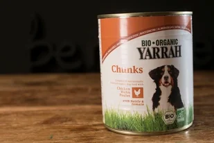 Yarrah DLA PSA) KAWAŁKI KURCZAKA Z POKRZYWĄ I POMIDOREM EKO 820 g bioplanet-8714265071904 - Mokra karma dla psów - miniaturka - grafika 2