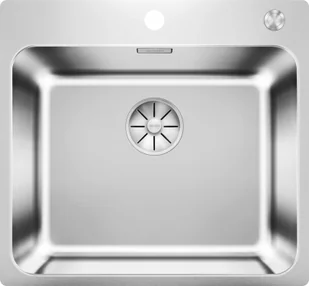 Blanco SOLIS 500-IF/A Stal szczotkowana korek auto. InFino PushControl 526124 526124 - Zlewozmywaki - miniaturka - grafika 2